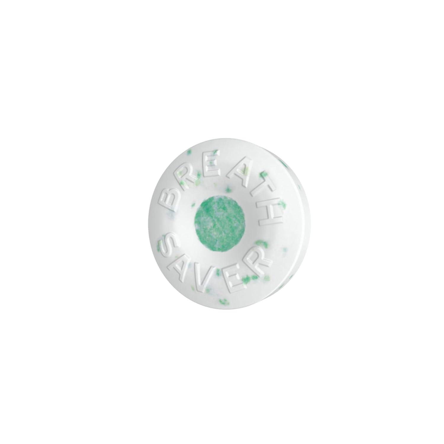 imageBREATH SAVERS Peppermint Sugar Free Breath Mints Rolls 075 oz 24 CountWintergreen