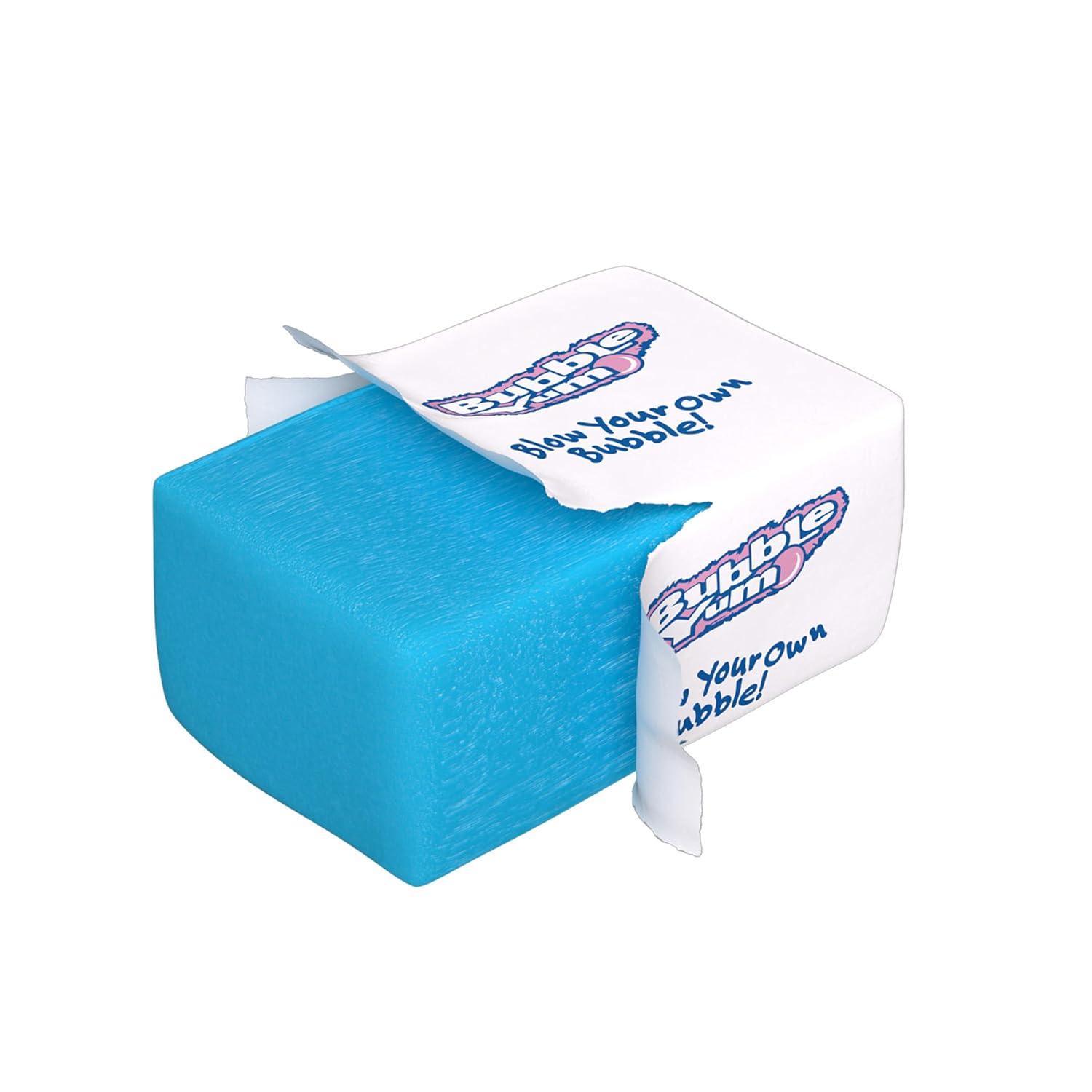 imageBUBBLE YUM Original Chewy Bubble Gum Packs 14 oz 18 CountCotton Candy