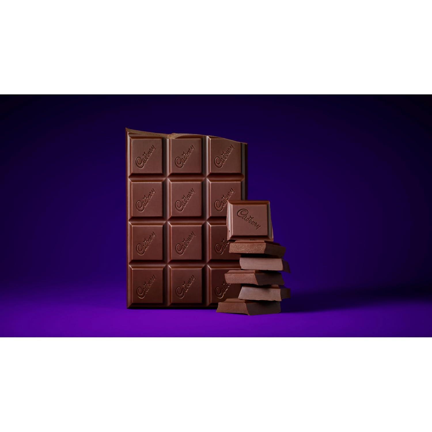imageCADBURY ROYAL DARK Dark Chocolate Candy Bars 35 oz 14 Count