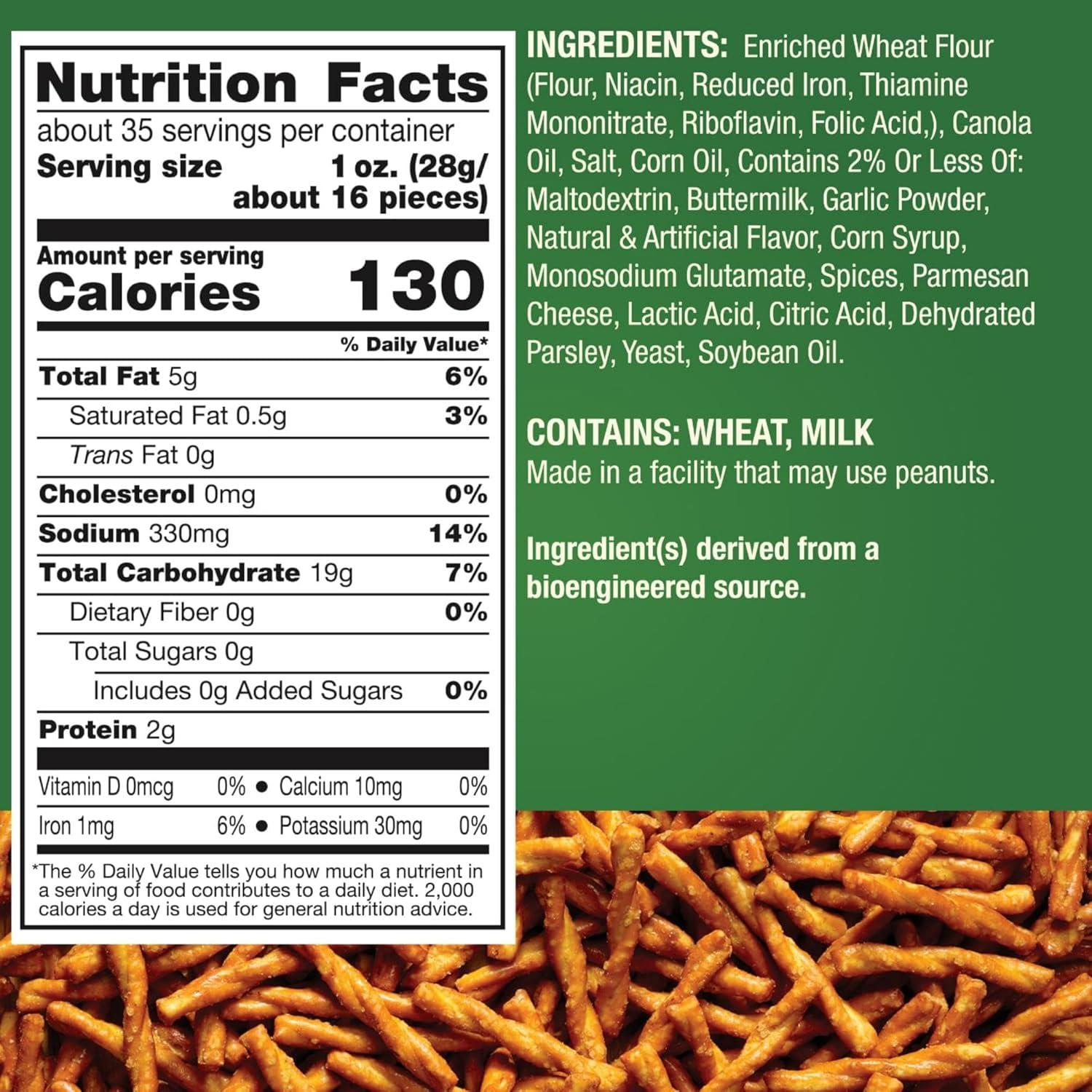 imageDots Pretzels Bundle Pack Original Honey Mustard and Cinnamon Sugar Seasoned Pretzel Twist Snack 16oz Grocery Sized Bags 3 PackParmesan Garlic