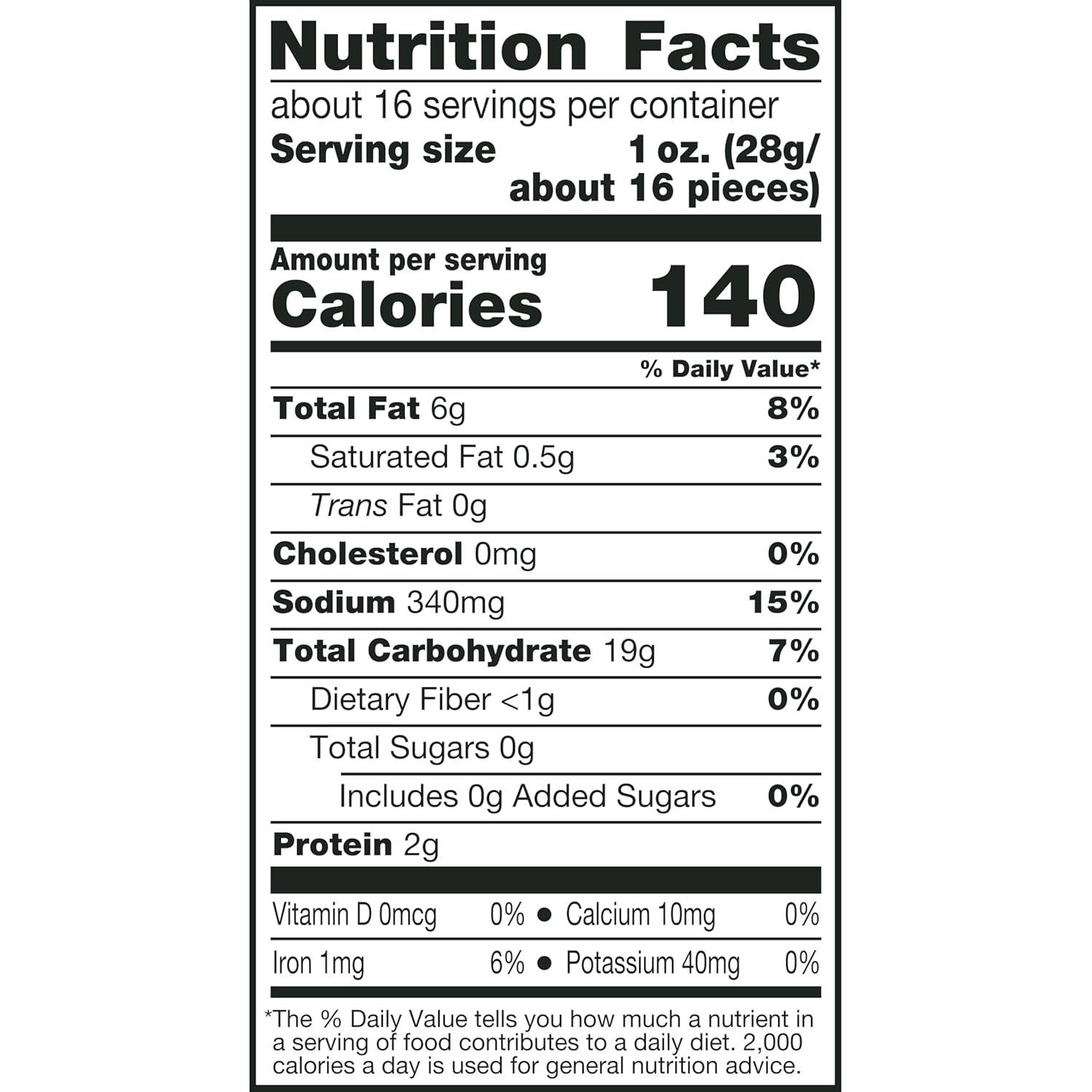 imageDots Pretzels Original Seasoned Pretzel Twist Snack 16oz Grocery Sized BagBuffalo