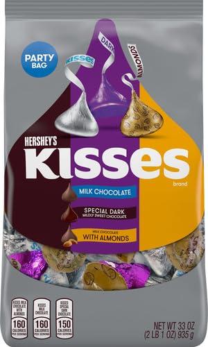 imageHERSHEYS KISSES Assorted Chocolate  33 oz