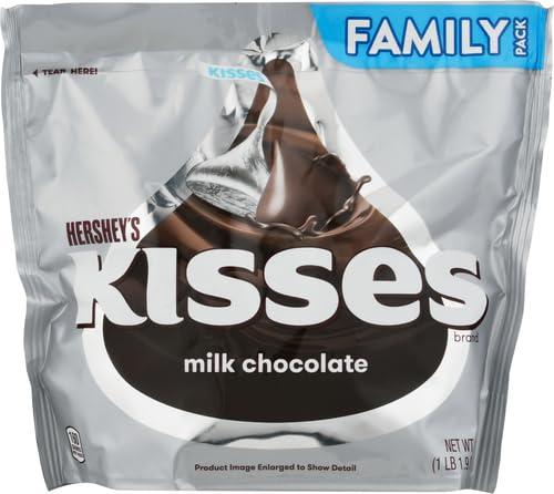 imageHERSHEYS KISSES Milk Chocolate Candy Party Pack Halloween Candy 358 ozMilk Chocolate