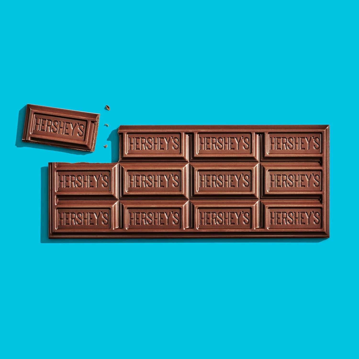 imageHERSHEYS Milk Chocolate XL Candy Bars Halloween Candy 44 oz 12 Count 16 Pieces44 Ounce Pack of 1