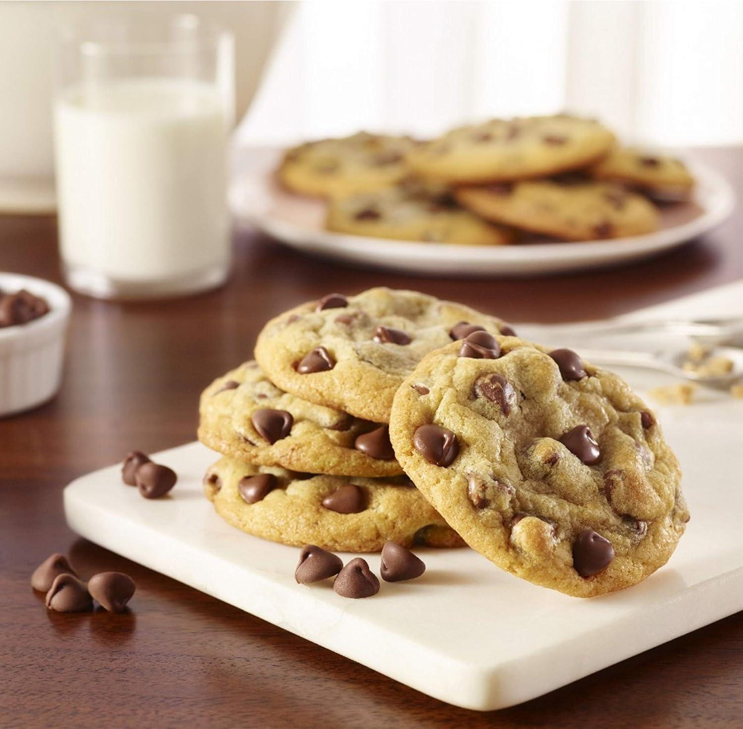 imageHERSHEYS Semi Sweet Chocolate Baking Chips Bags 12 oz 12 CountSemiSweet Milk Chocolate