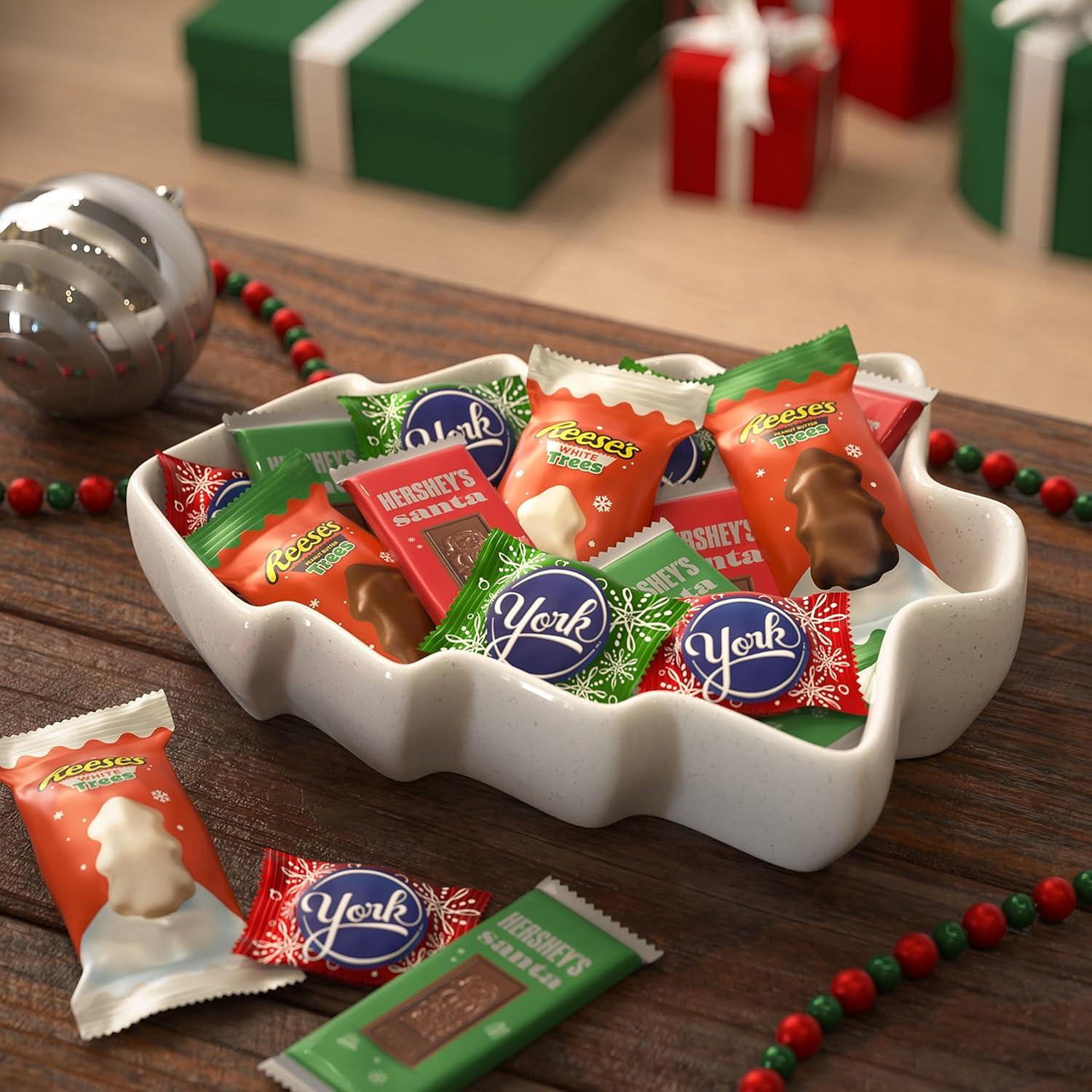 imageHershey Assorted Flavored Christmas Candy Bulk Bag 3245 ozAssorted