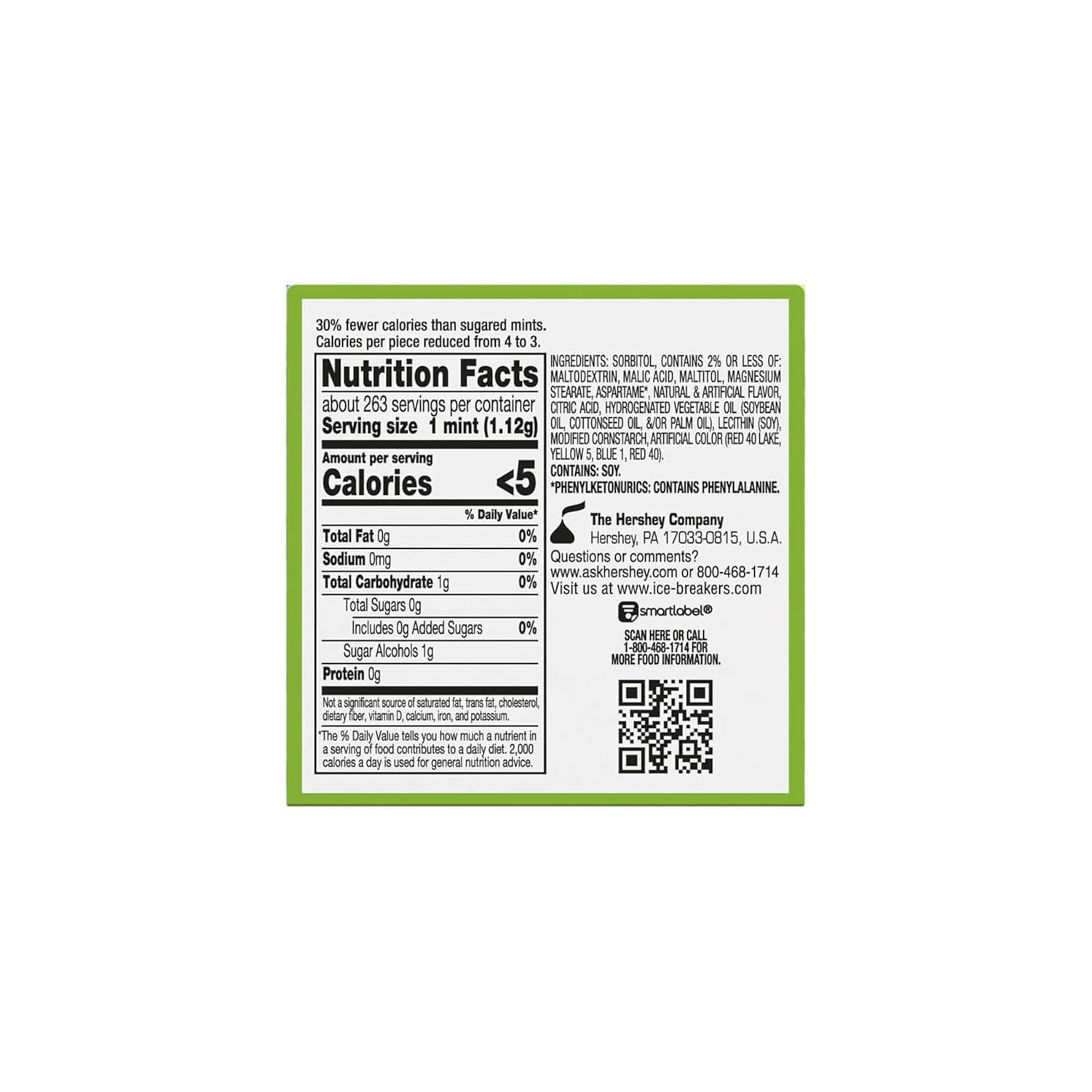 imageICE BREAKERS Duo Fruit Plus Cool Raspberry Flavored Sugar Free Mints Pucks 13 oz 8 CountWatermelon Cool