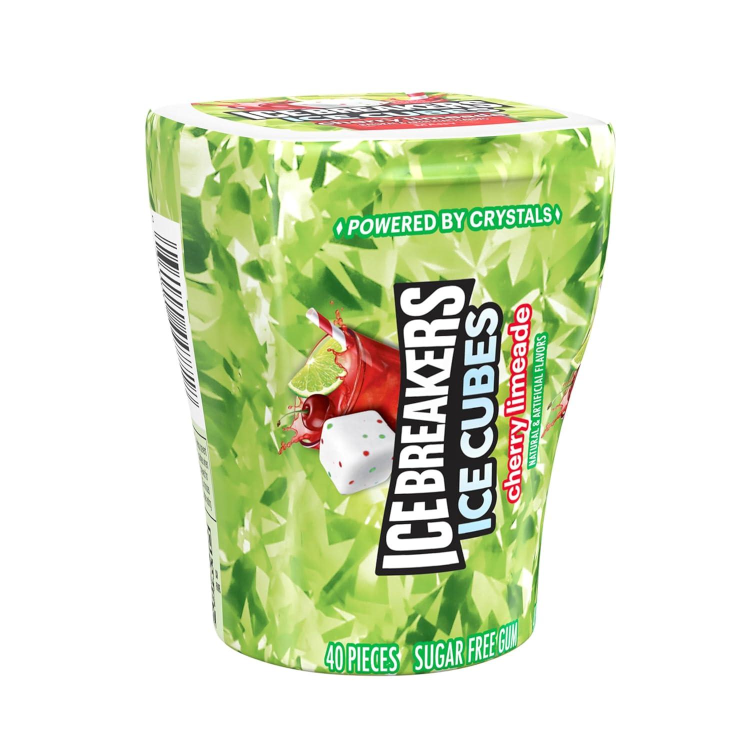 imageICE BREAKERS ICE CUBES Slushie Pack of 12Cherry Limeade