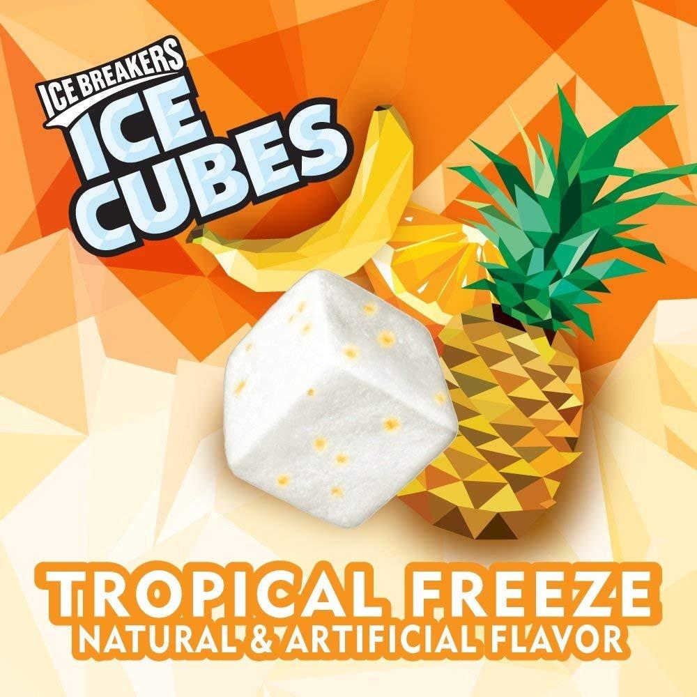 imageICE BREAKERS ICE CUBES Slushie Pack of 12Tropical Freeze