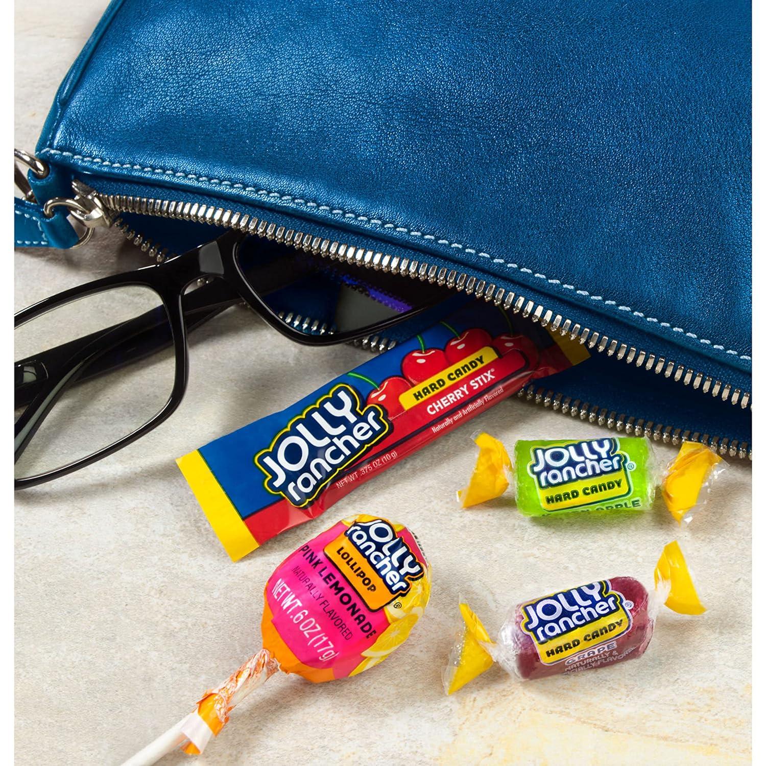 imageJOLLY RANCHER Assorted Fruit Flavored Candy Bulk Bag 4201 ozAssortment and Lollipops