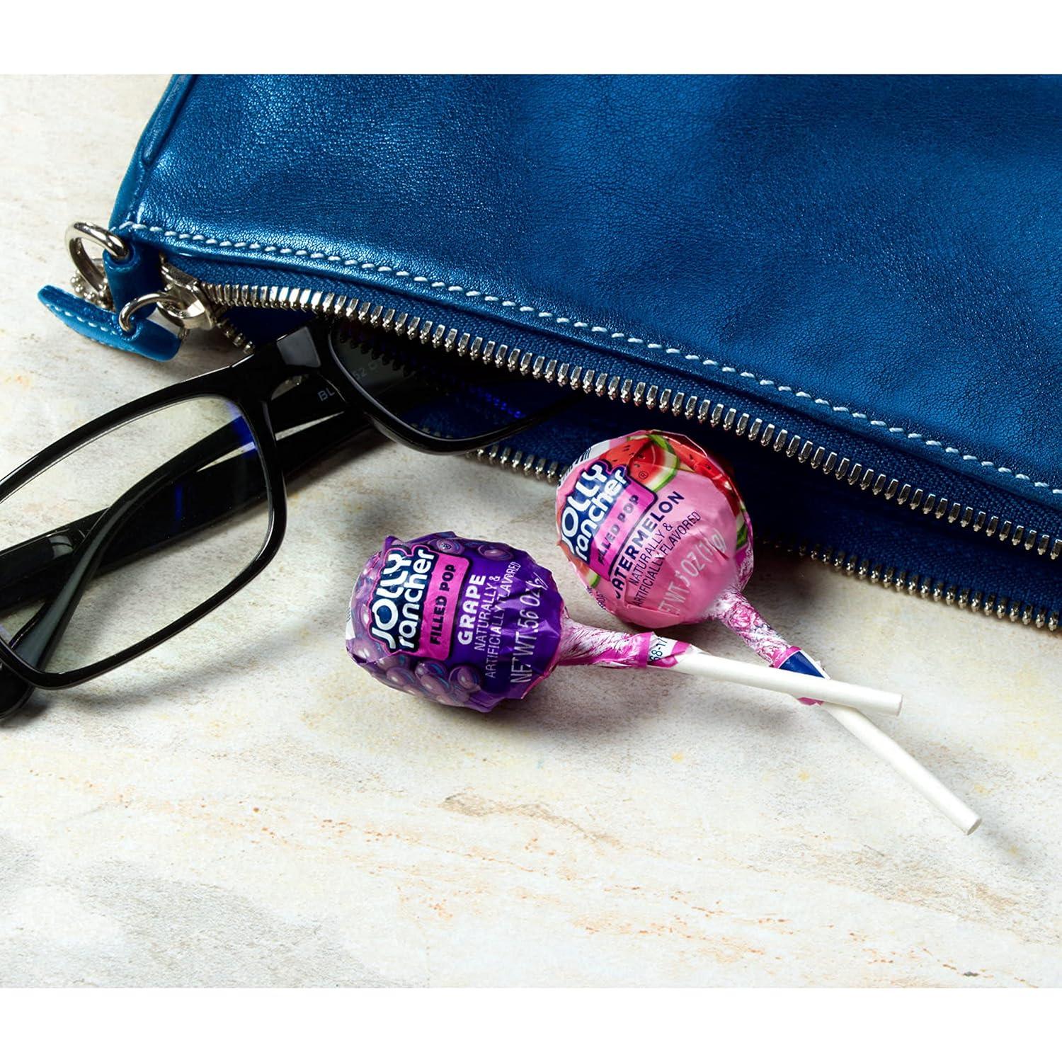 imageJOLLY RANCHER Filled Pops Assorted Fruit Flavored Candy Box Halloween Candy 56 oz 100 PiecesAssortment and Lollipops