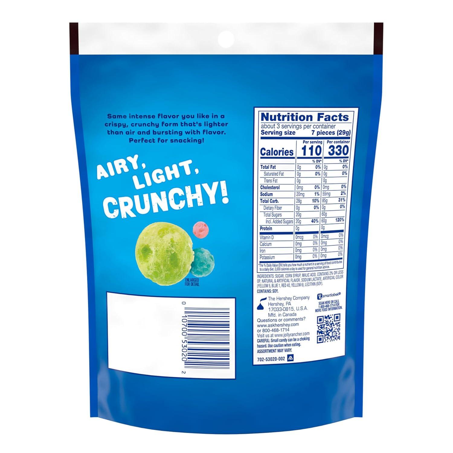 imageJOLLY RANCHER Freeze Dried Original Fruit Flavored Candy Bag 31 ozOriginal Fruit Flavored