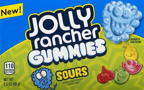 imageJOLLY RANCHER Gummies Assorted Fruit Flavored Candy Bag 14 oz Pack of 2Sours
