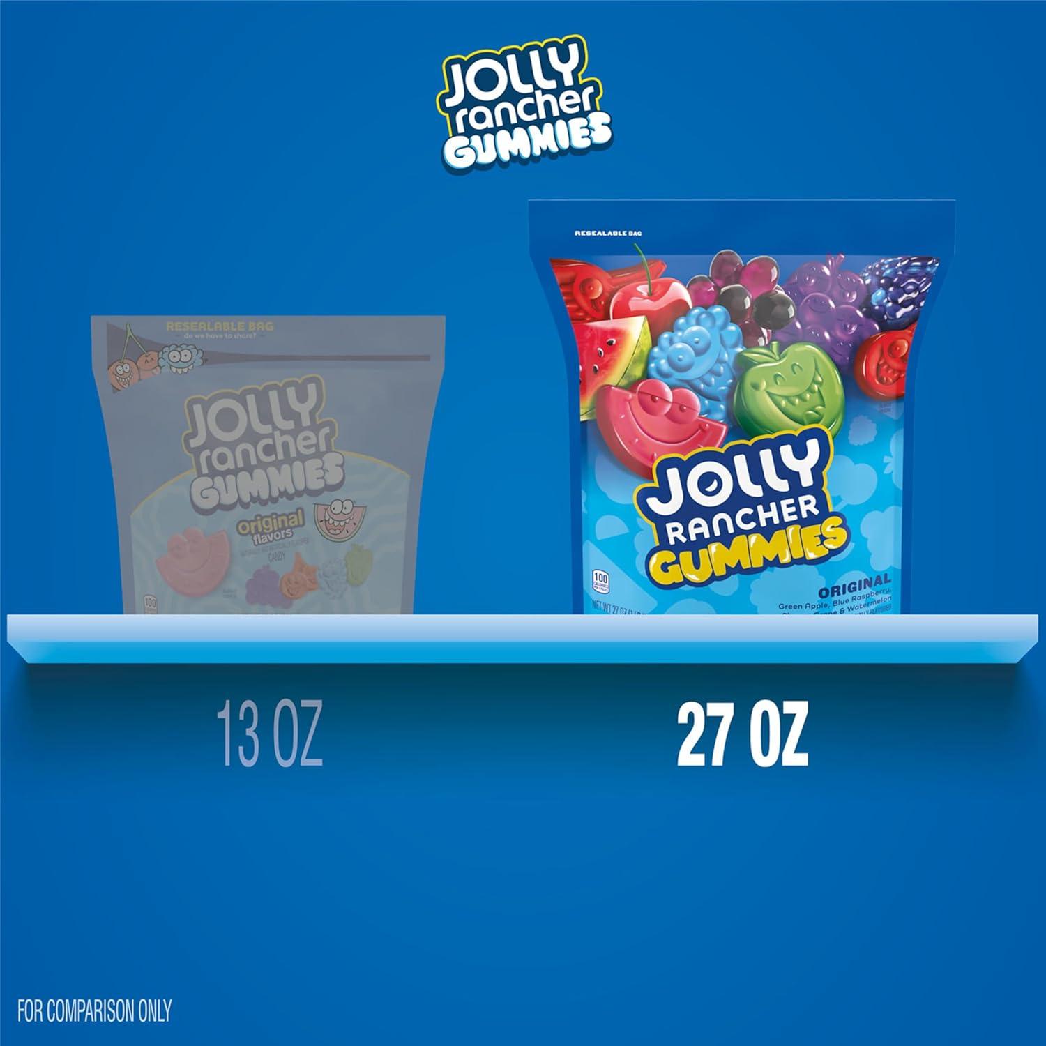 imageJOLLY RANCHER Gummies Original Fruit Flavored Candy Box 35 ozFruit Flavored