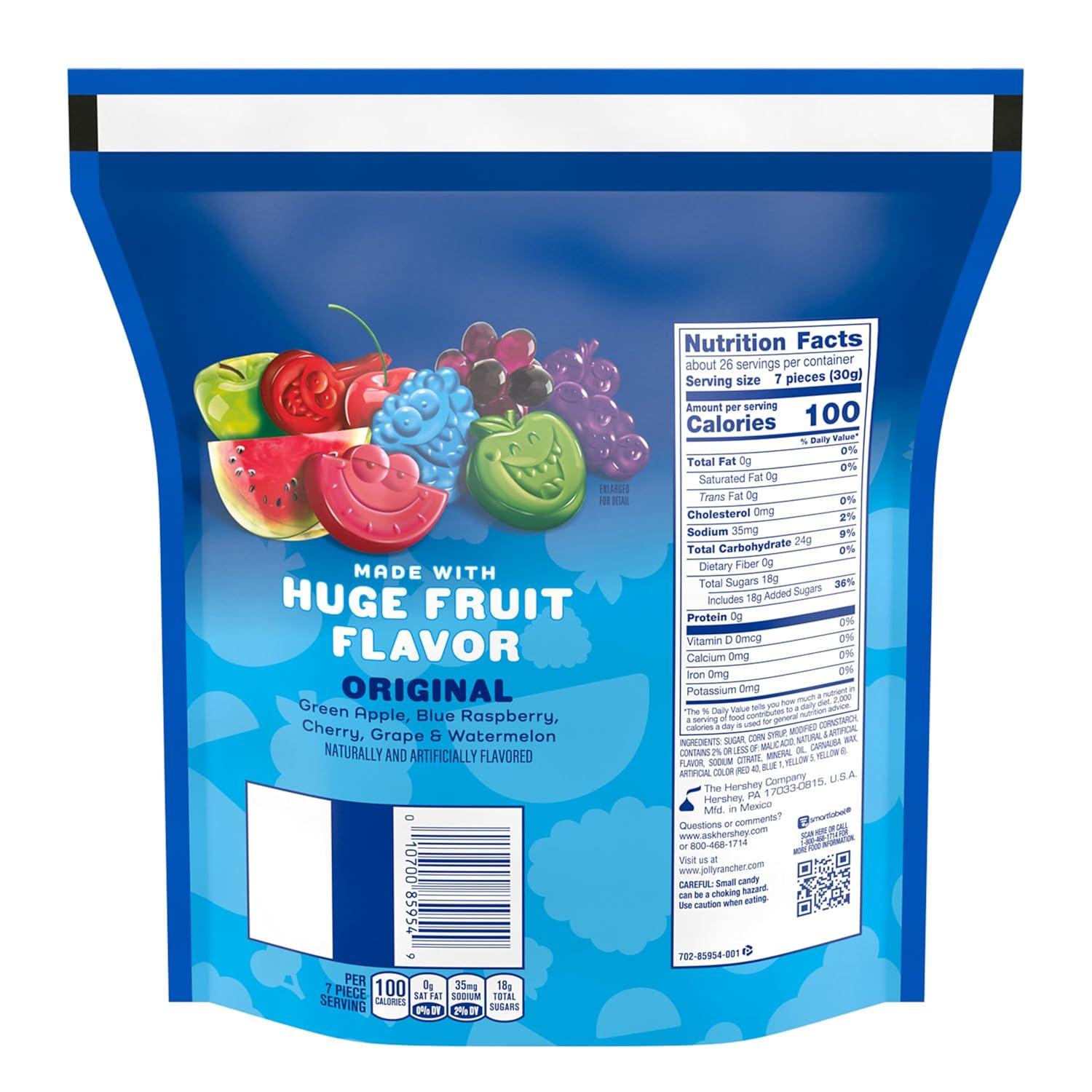 imageJOLLY RANCHER Gummies Original Fruit Flavored Candy Box 35 ozFruit Flavored