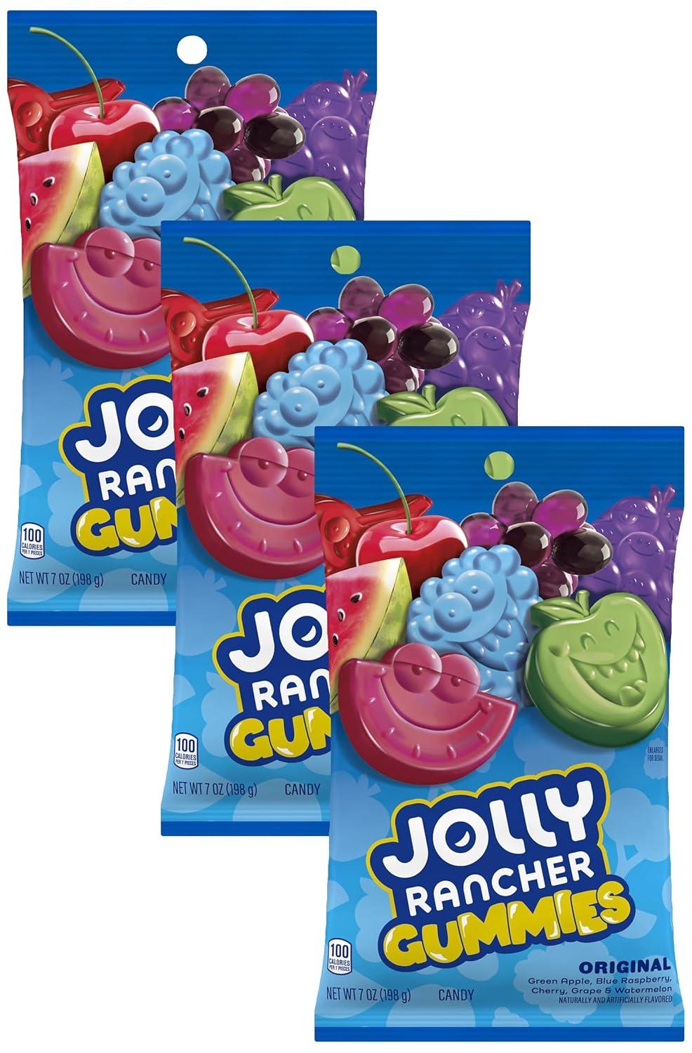 imageJOLLY RANCHER Gummies Original Fruit Flavored Candy Box 35 ozFruit Flavored