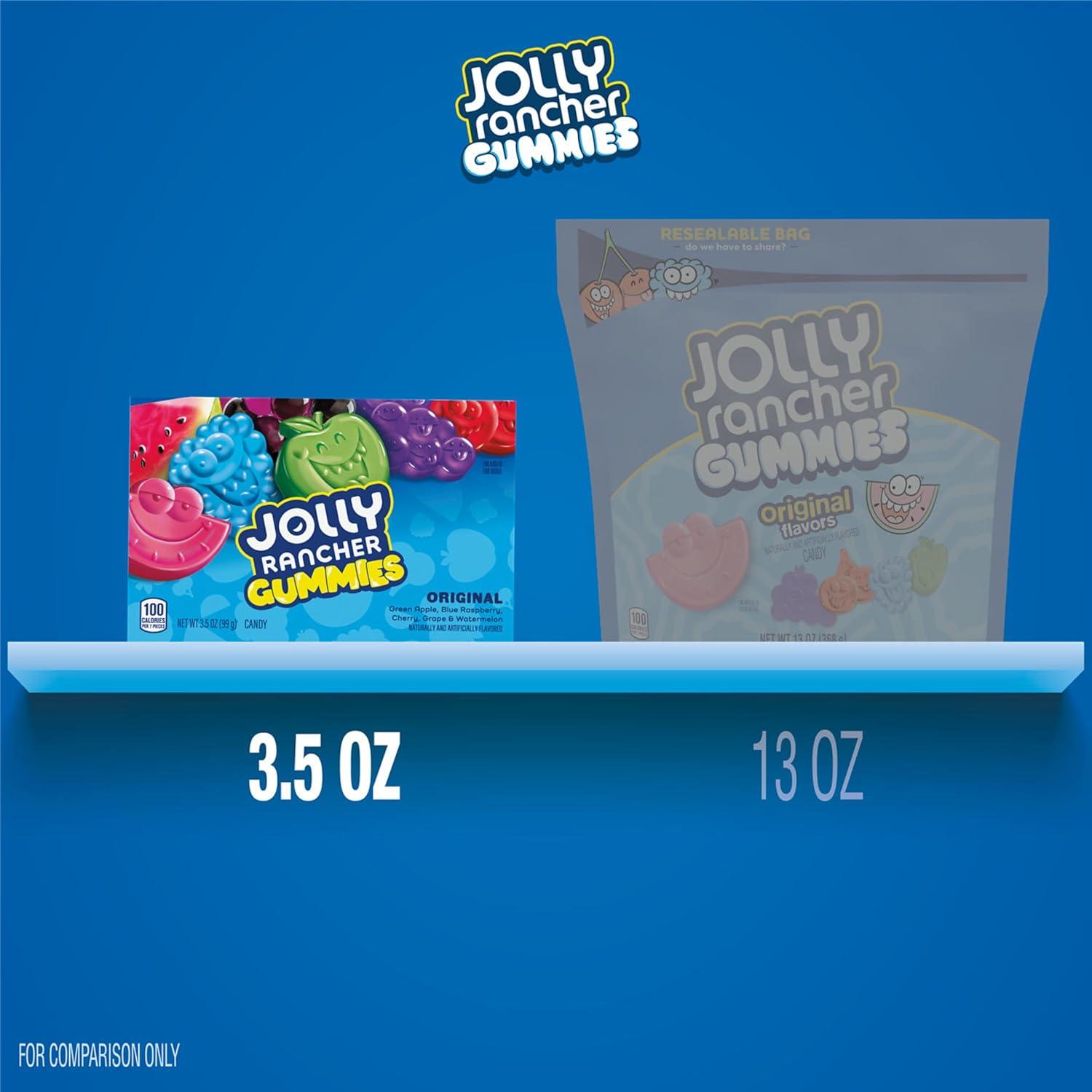 imageJOLLY RANCHER Gummies Original Fruit Flavored Candy Box 35 ozFruit Flavored