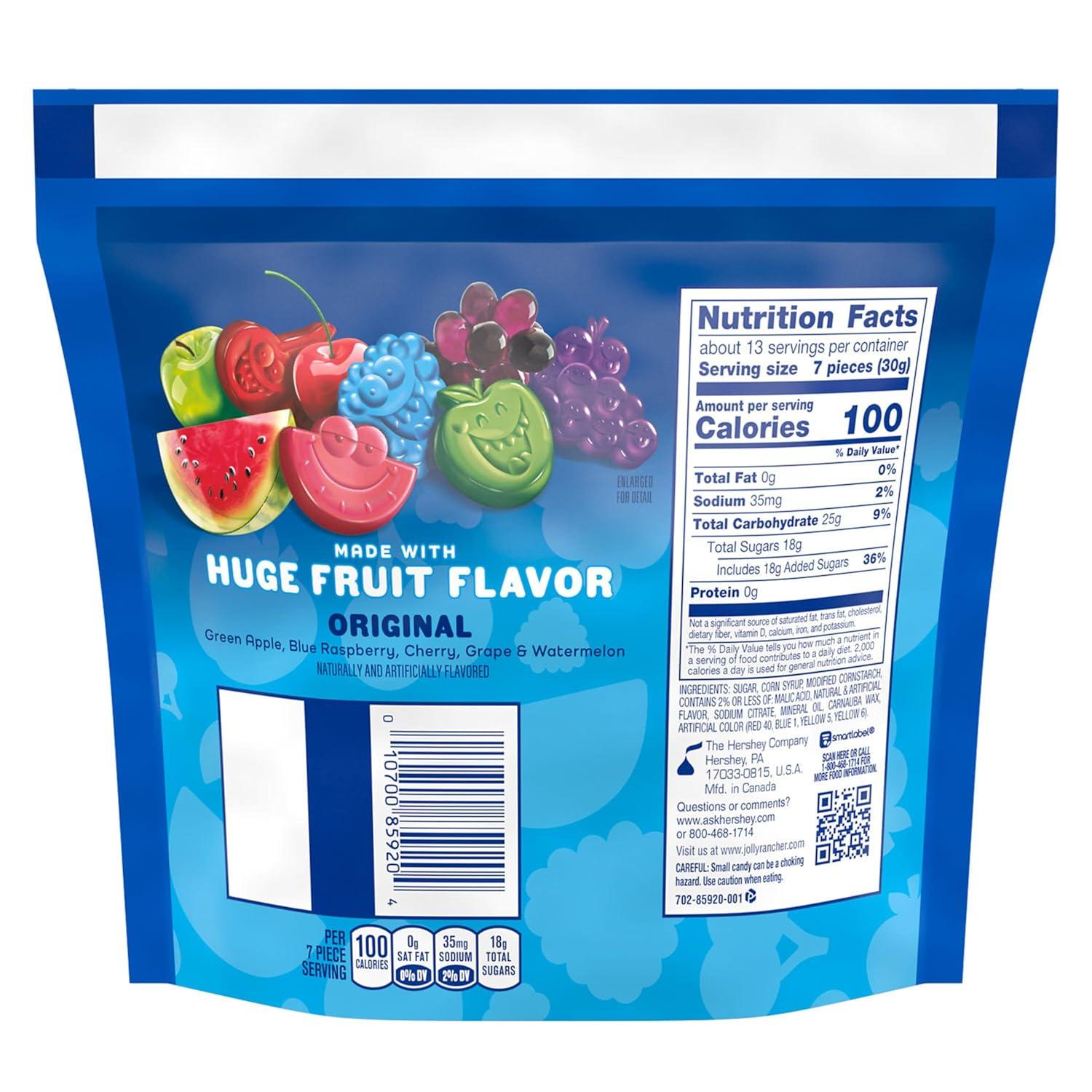 imageJOLLY RANCHER Gummies Original Fruit Flavored Candy Box 35 ozFruit Flavored