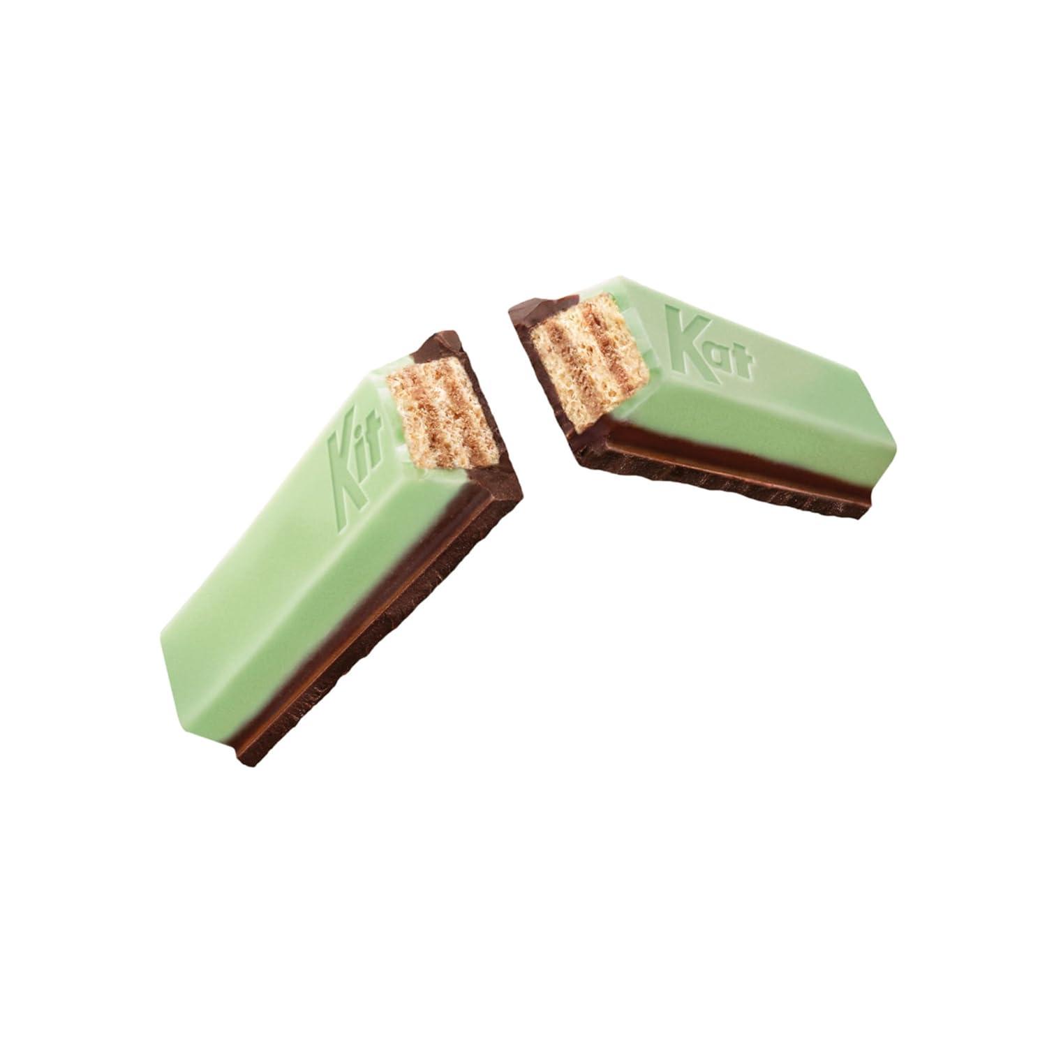 imageKIT KAT DUOS Dark Chocolate Mint Wafer Candy Bars 15 oz 24 Count