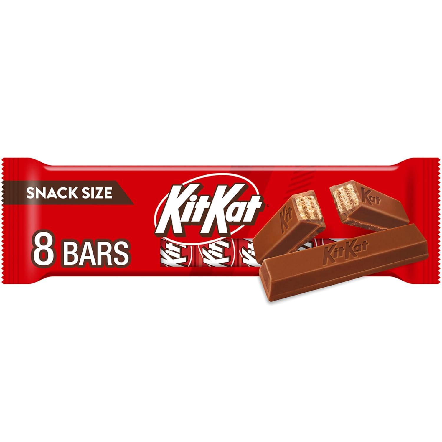 imageKIT KAT Milk Chocolate Wafer King Size Candy Bars 3 oz 24 CountMilk Chocolate Wafer