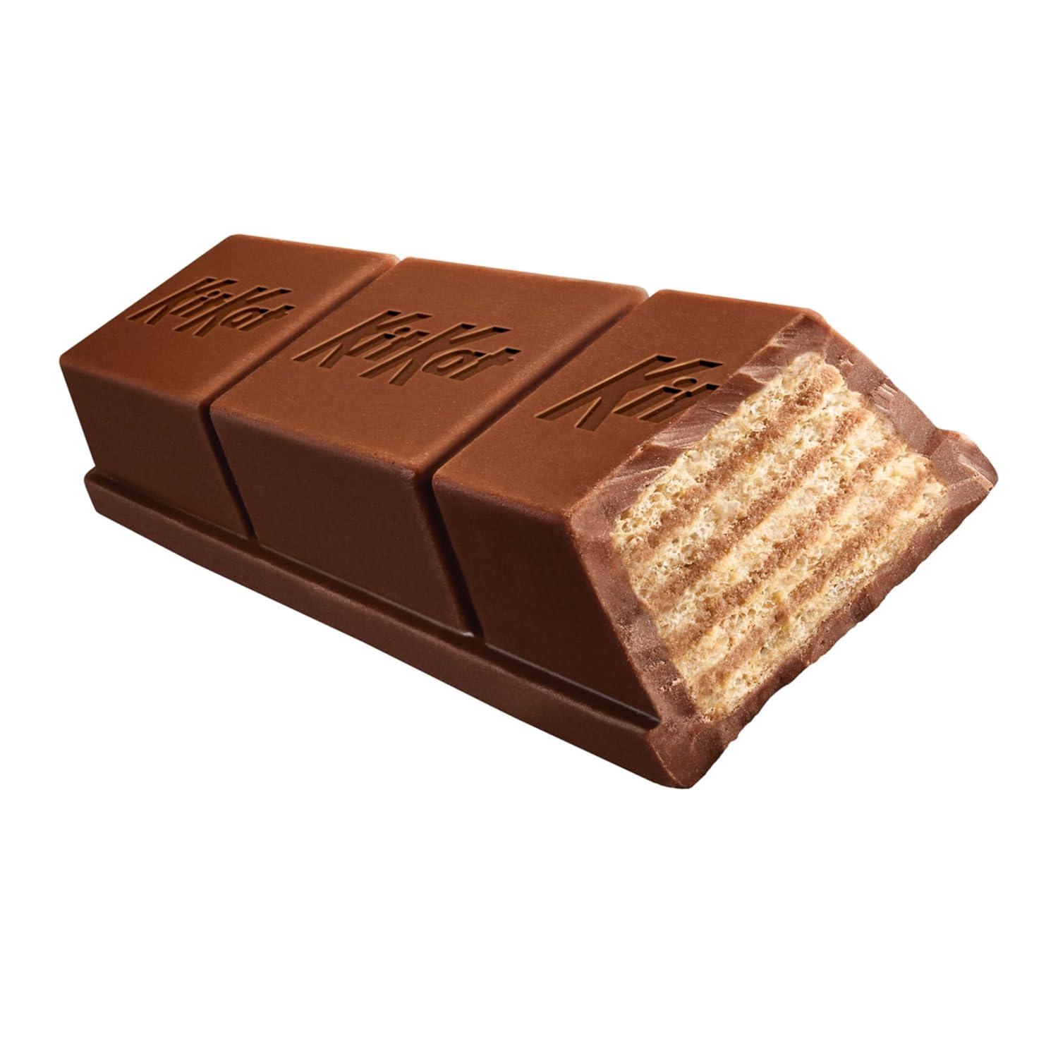 imageKIT KAT Milk Chocolate Wafer King Size Candy Bars 3 oz 24 CountMilk Chocolate Wafer