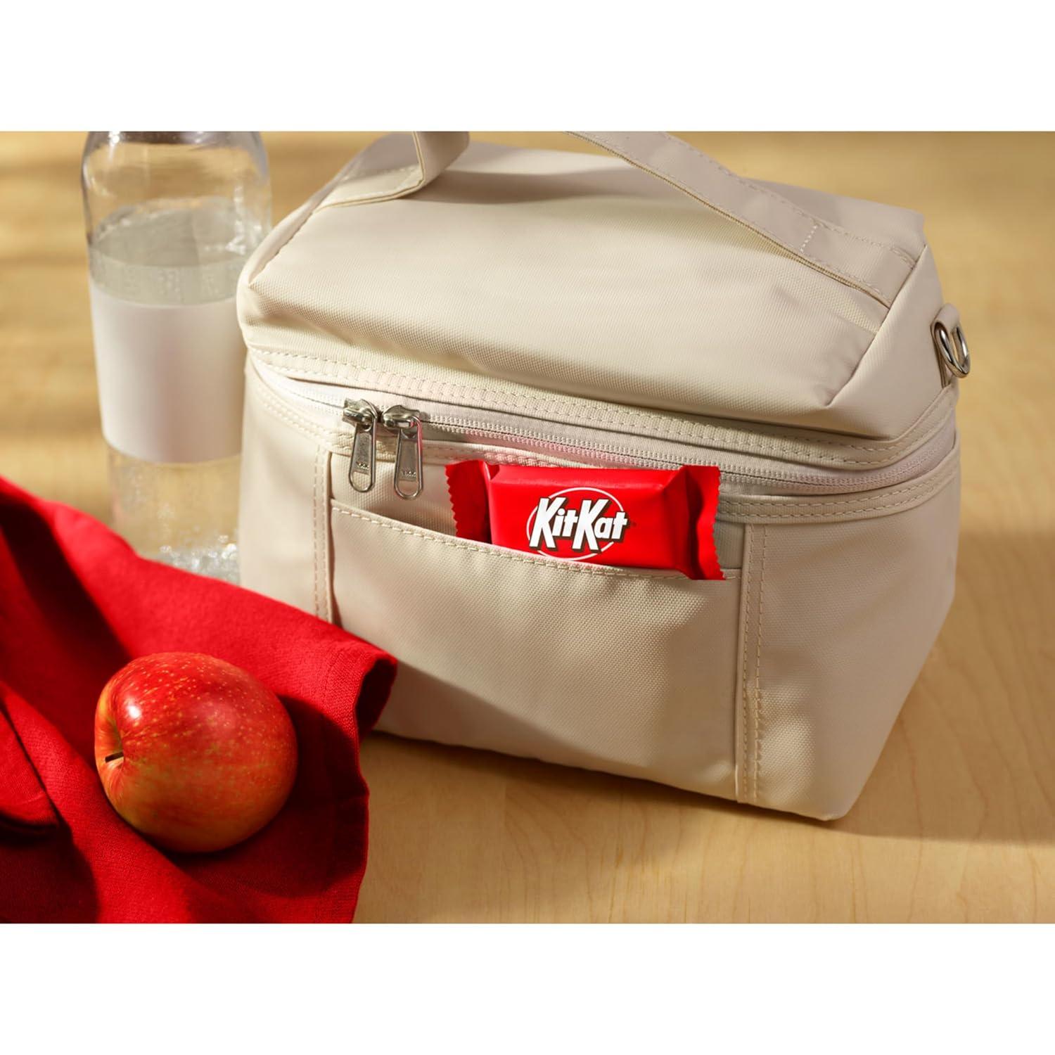 imageKIT KAT Milk Chocolate Wafer Snack Size Candy Jumbo Bag 201 ozMilk Chocolate Wafer