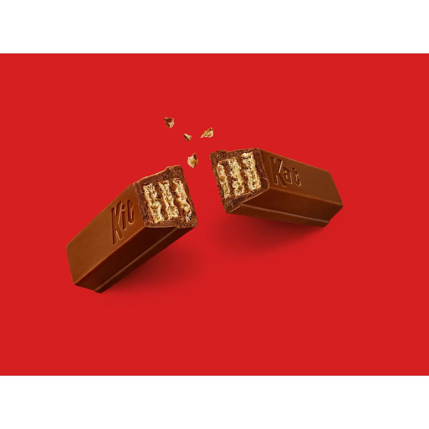 imageKIT KAT Milk Chocolate Wafer Snack Size Christmas Candy Bag 32 oz32 Ounce Pack of 1