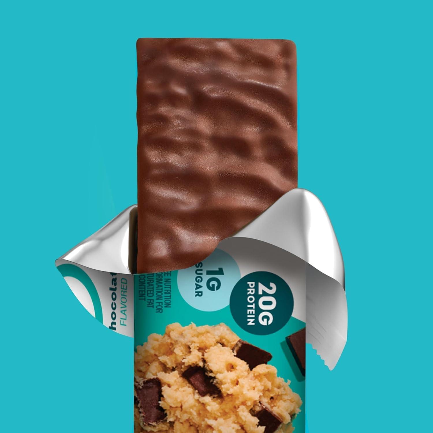 imageONE Protein Bars Blueberry Cobbler Gluten Free with 20g Protein and 1g Sugar Pantry Staples 212 oz 12 CountChocolate Chip Cookie Dough