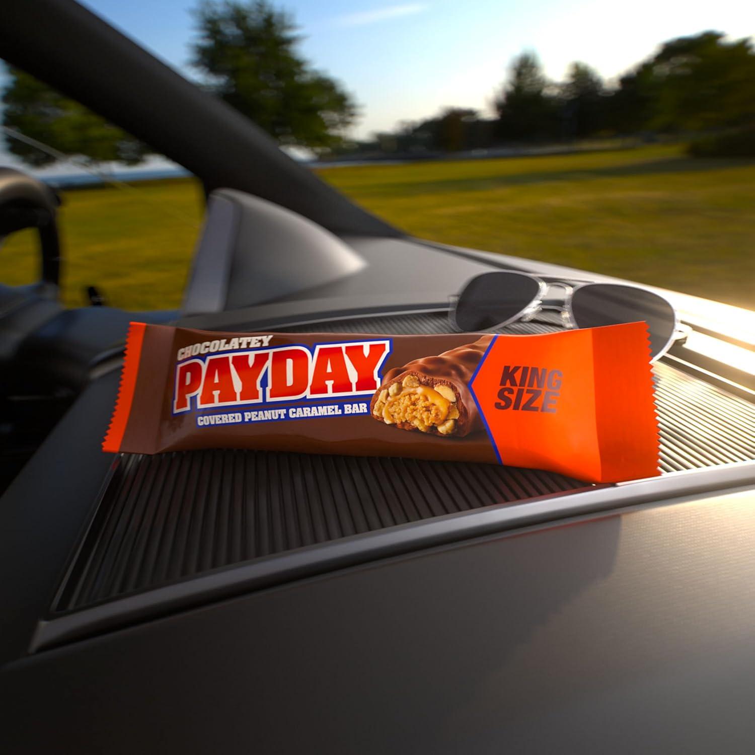 imagePAYDAY Chocolatey Peanut Caramel King Size Candy Bar 31 oz