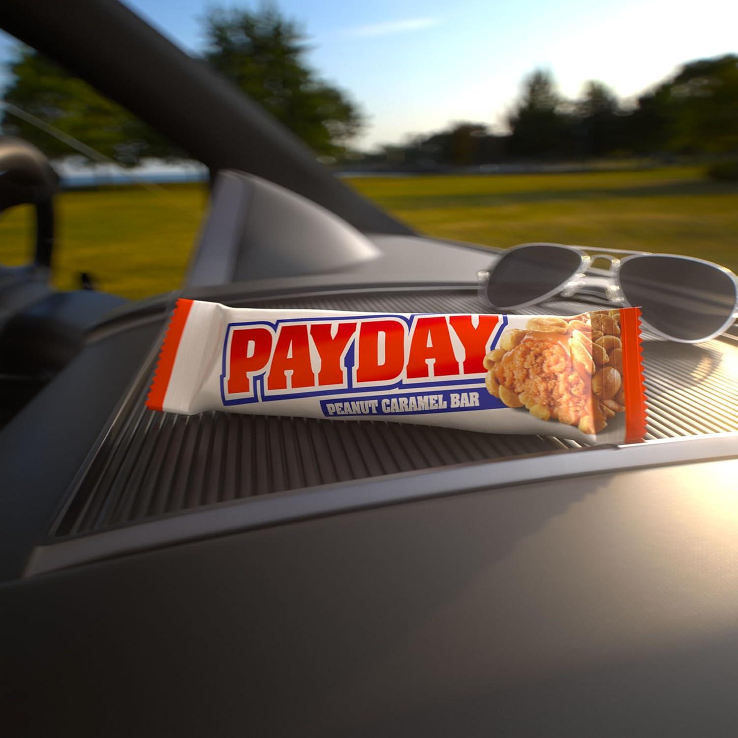 imagePAYDAY Peanut Caramel Candy Bars 185 oz 24 CountPeanut Caramel