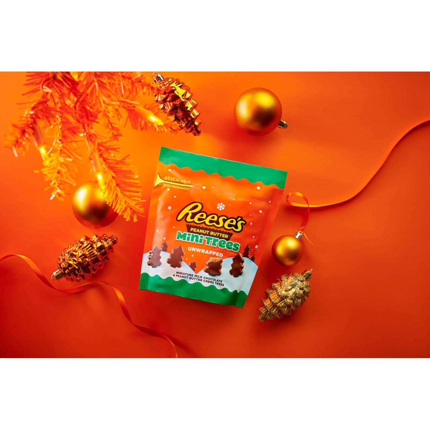 imageREESES Assorted Flavored Peanut Butter Shapes Christmas Candy Bag 3194 ozPeanut Butter