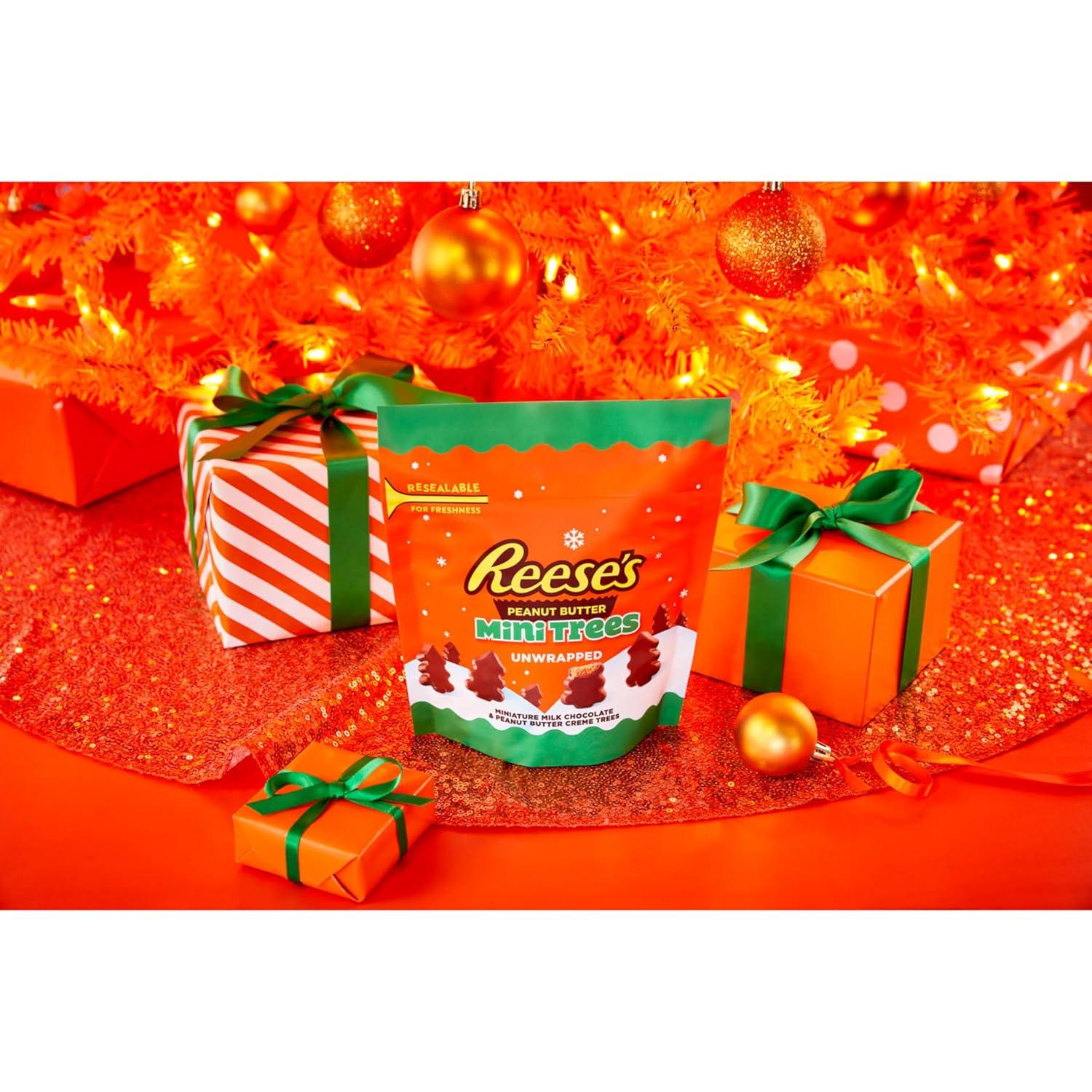 imageREESES Assorted Flavored Peanut Butter Shapes Christmas Candy Bag 3194 ozPeanut Butter