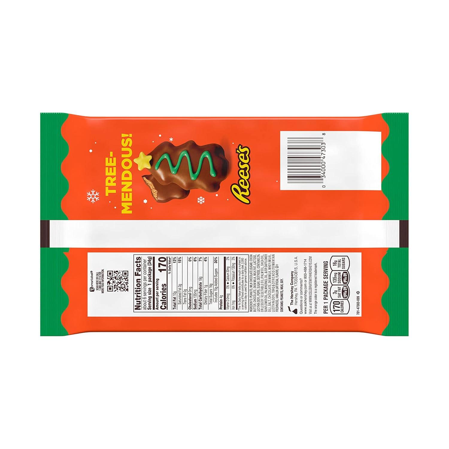 imageREESES Assorted Flavored Peanut Butter Shapes Christmas Candy Bag 3194 ozPeanut Butter