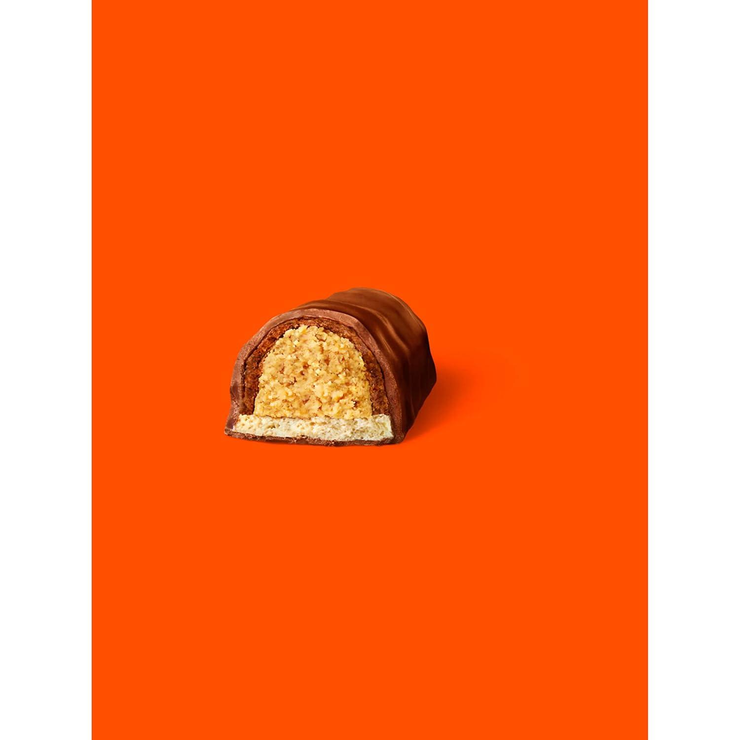 imageREESES FAST BREAK Chocolate Peanut Butter and Nougat King Size Candy Bars 35 oz 18 CountFast Break King Size