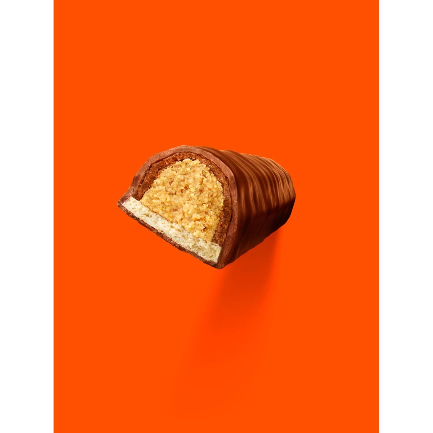 imageREESES FAST BREAK Peanut Butter Nougat Candy Bars 18 oz Pack of 18