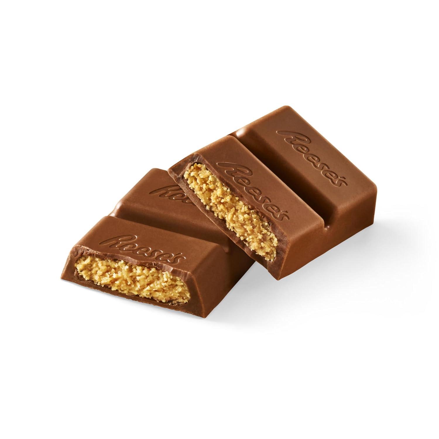 imageREESES Milk Chocolate Peanut Butter XL Candy Bars 425 oz 12 Count 12 PiecesMilk Chocolate Peanut Butter