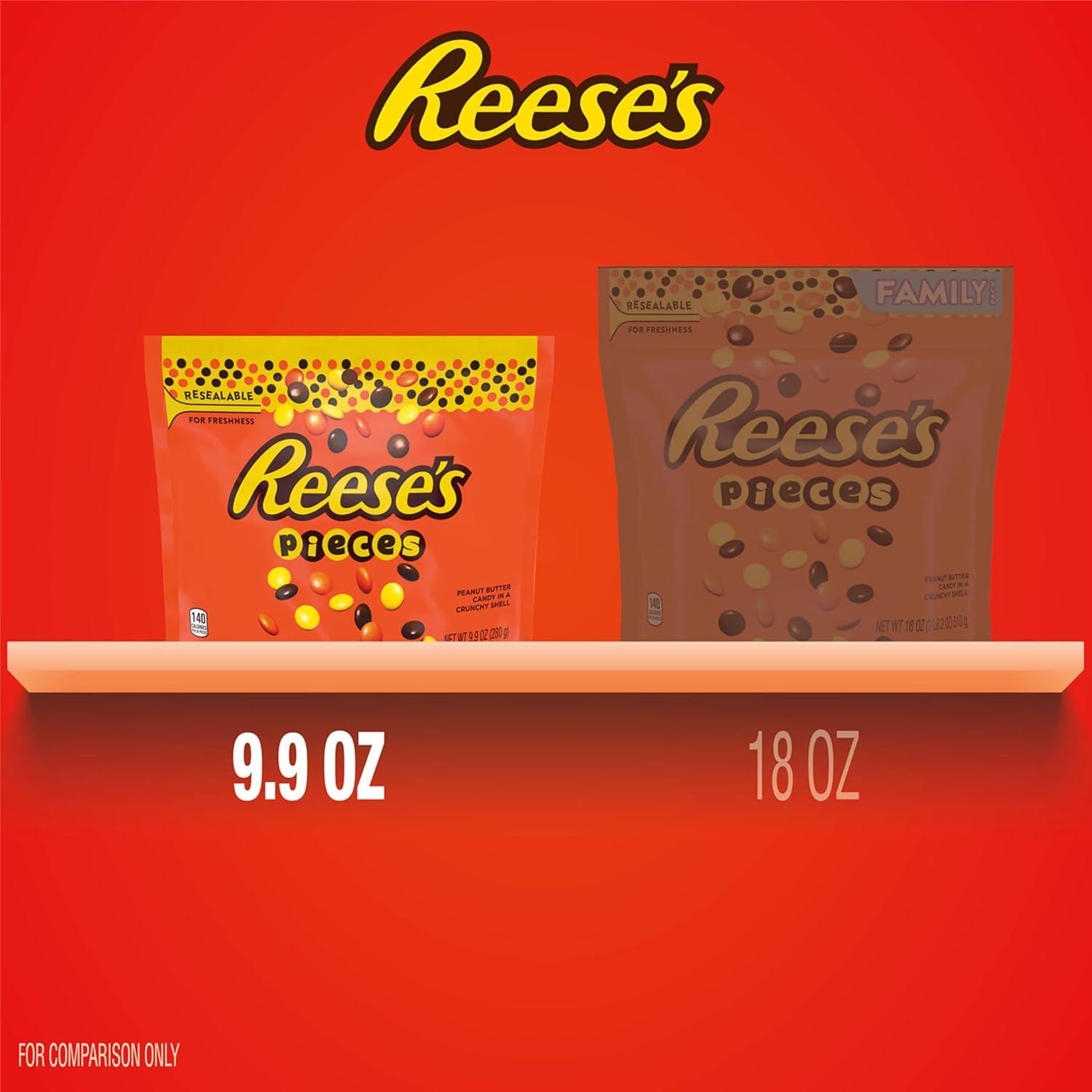 imageREESES PIECES Peanut Butter in a Crunchy Shell Candy Bag 99 ozPeanut Butter