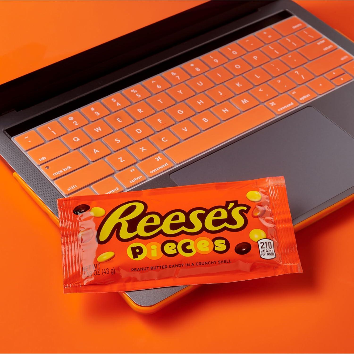 imageREESES PIECES Peanut Butter in a Crunchy Shell Candy Bags 153 oz 18 CountPeanut Butter