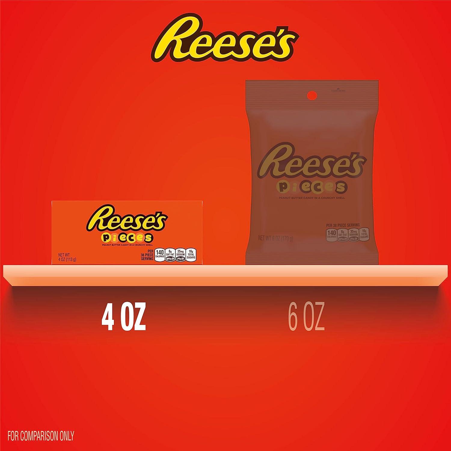 imageREESES PIECES Peanut Butter in a Crunchy Shell Candy Bulk Bag 48 ozPeanut Butter