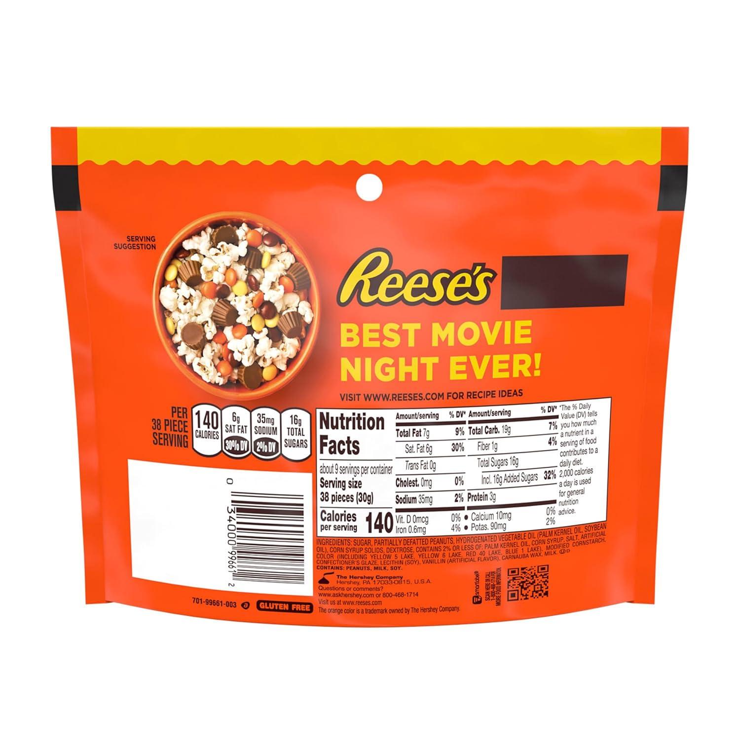 imageREESES PIECES Peanut Butter in a Crunchy Shell Candy Bulk Bag 48 ozPeanut Butter