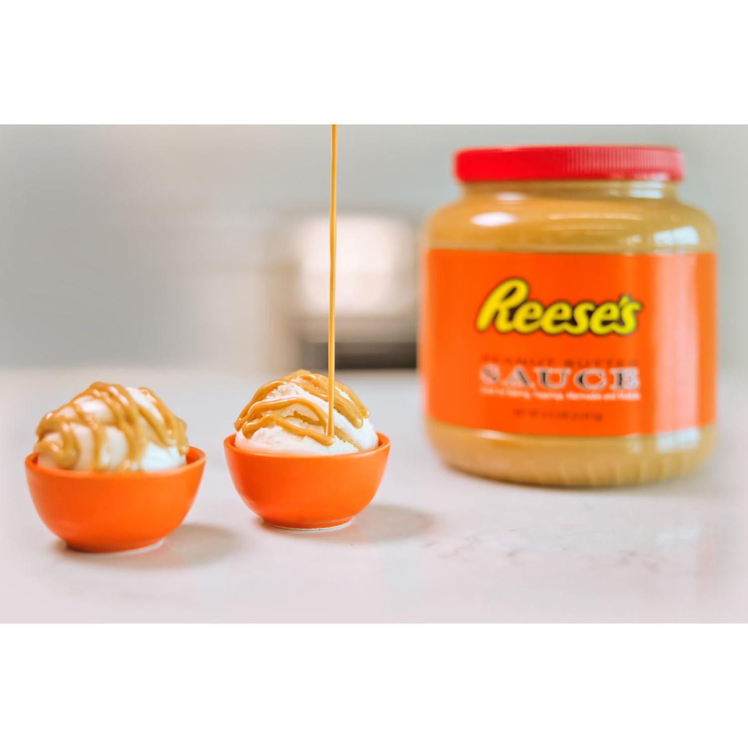 imageREESES Peanut Butter Sauce Bulk Jar 45 lbPeanut Butter