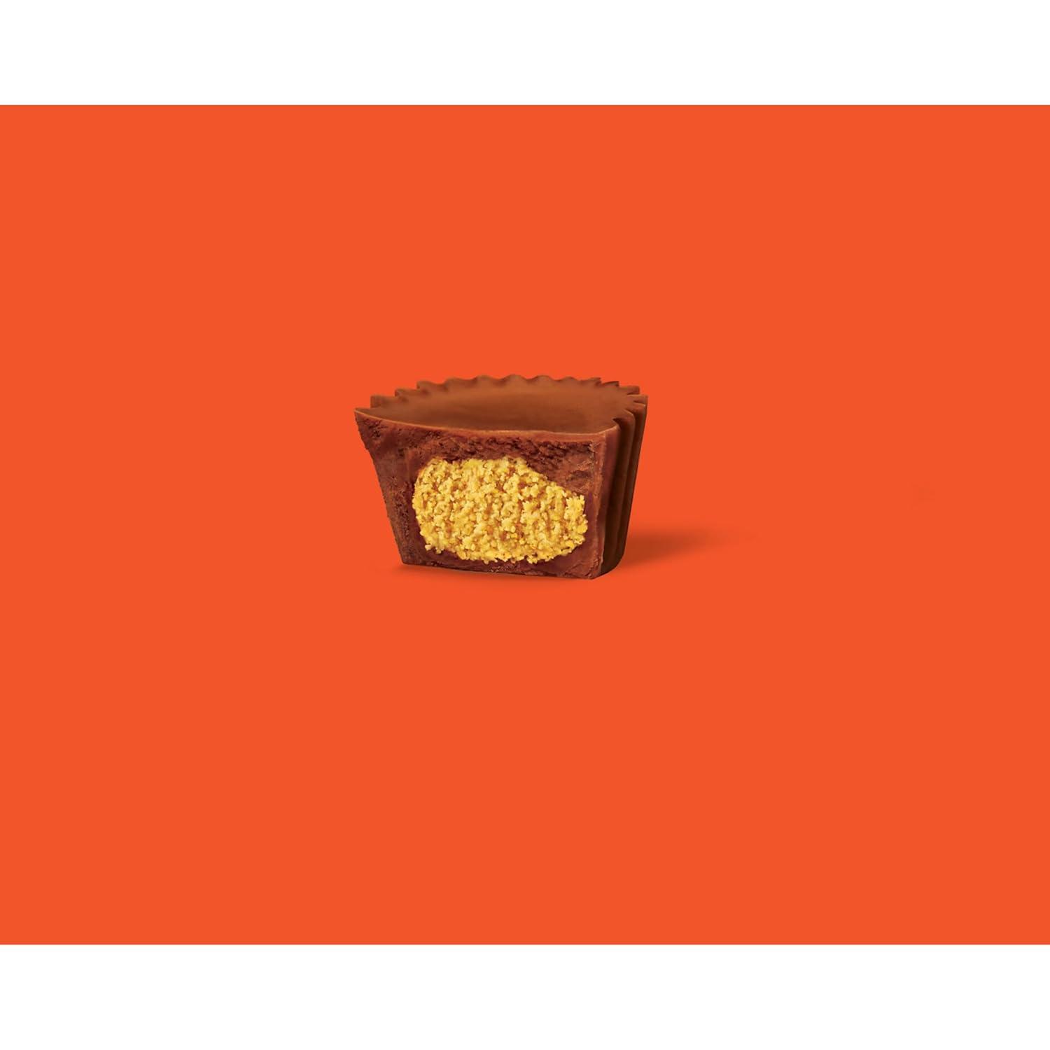 imageREESES Zero Sugar Miniatures Chocolate Peanut Butter Cups Candy Bags 3 oz 12 CountChocolate
