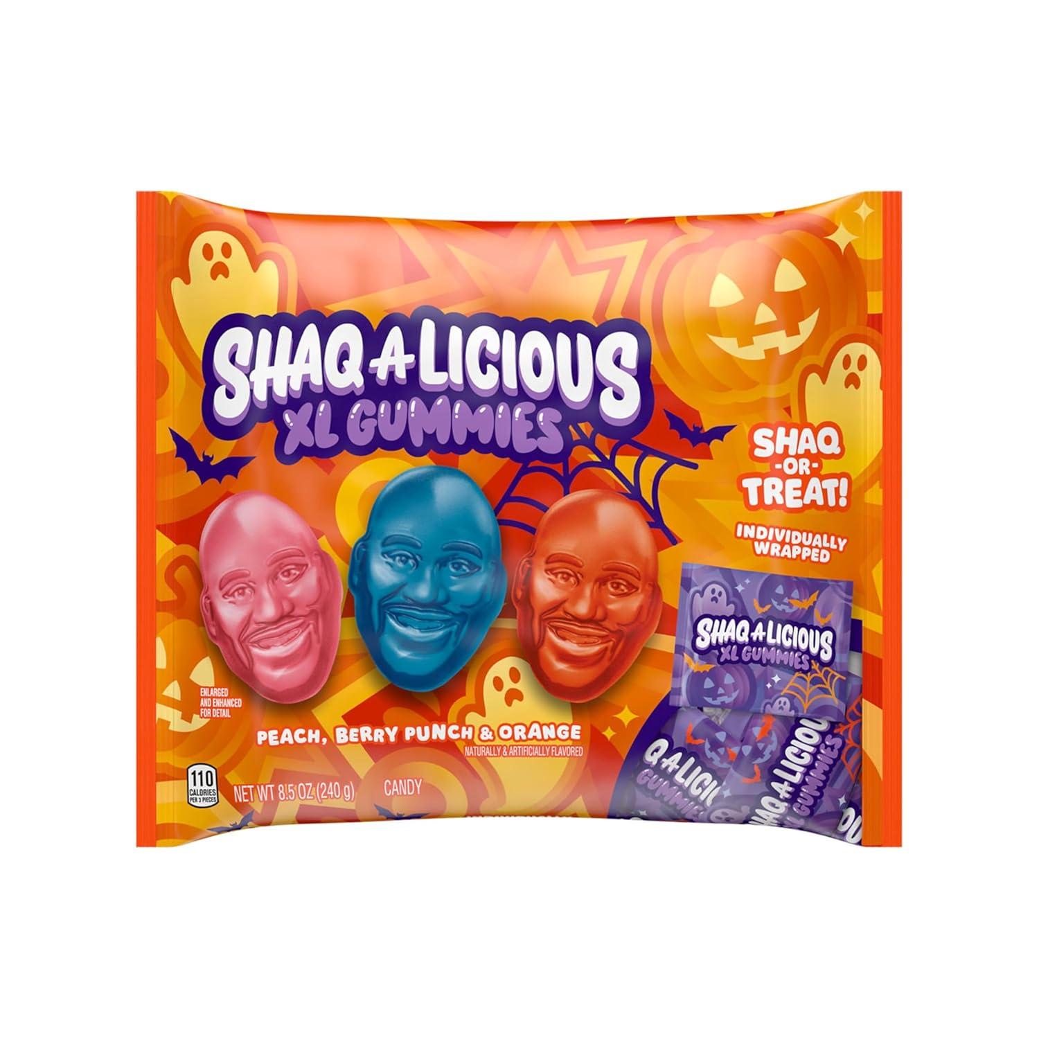 imageSHAQALICIOUS XL GUMMIES Original Flavor Chewy Candy Bag 118 ozOriginal