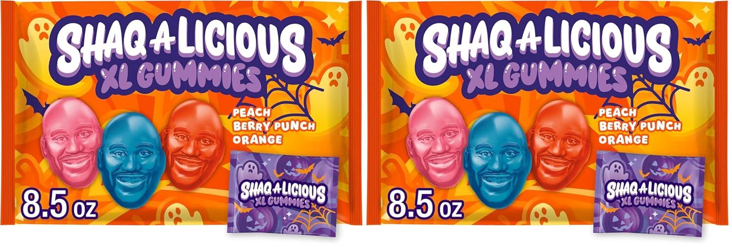 imageSHAQALICIOUS XL GUMMIES Original Flavor Chewy Candy Bag 118 ozOriginal
