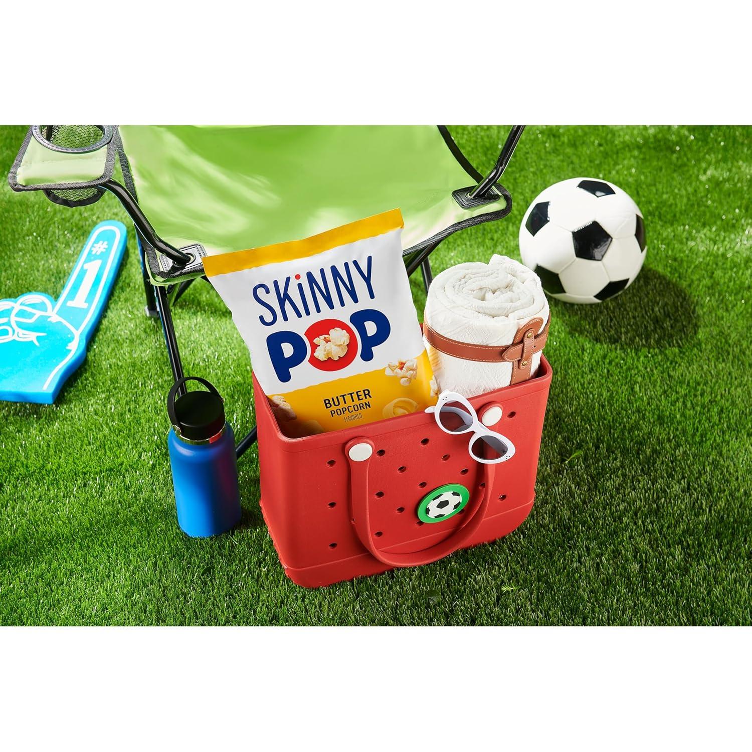 imageSkinnyPop Popcorn Original Whole Grain DairyFree Snack 44oz BagButter