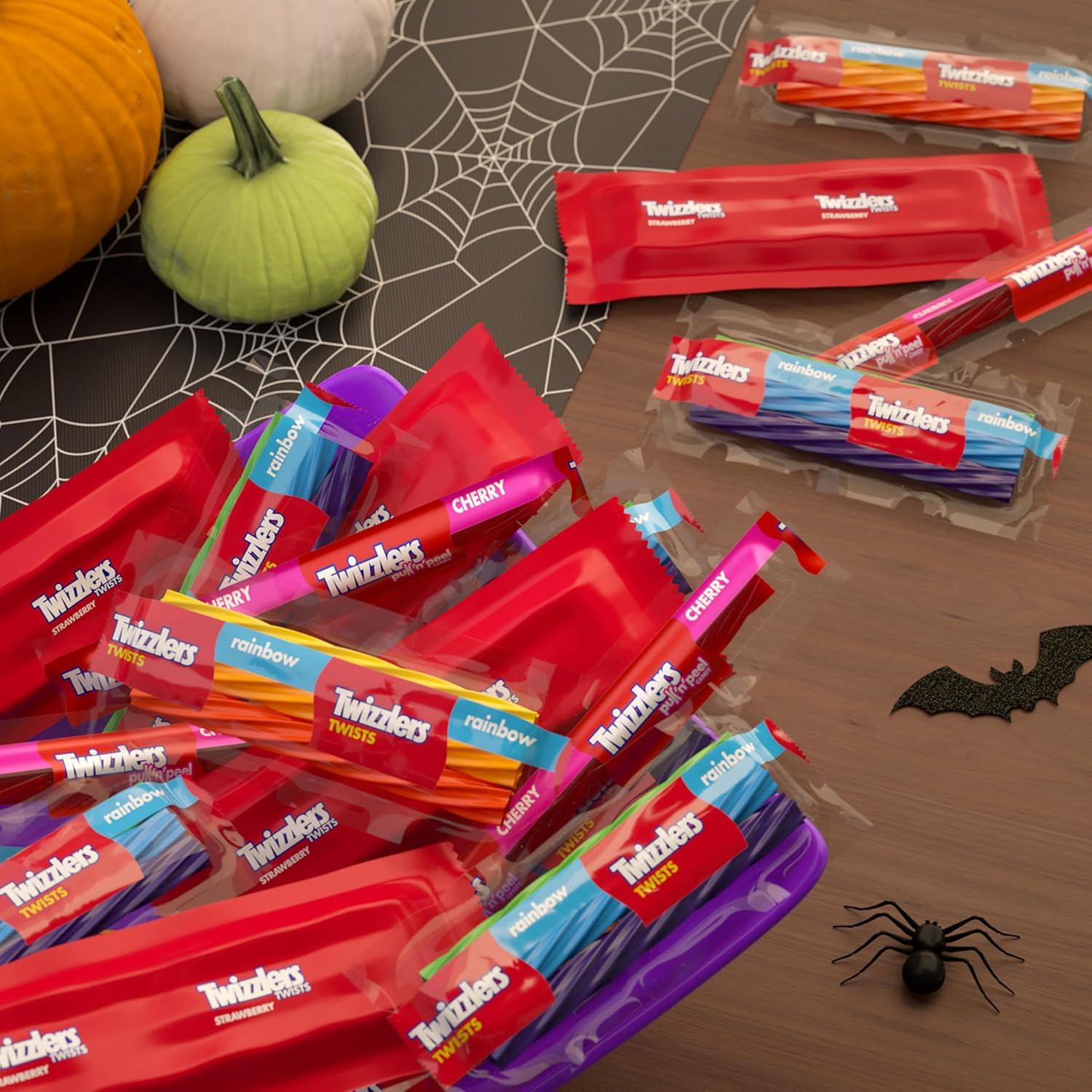 imageTWIZZLERS Assorted Flavored Licorice Style Candy Bulk Party Pack Halloween Candy 4634 ozAssorted