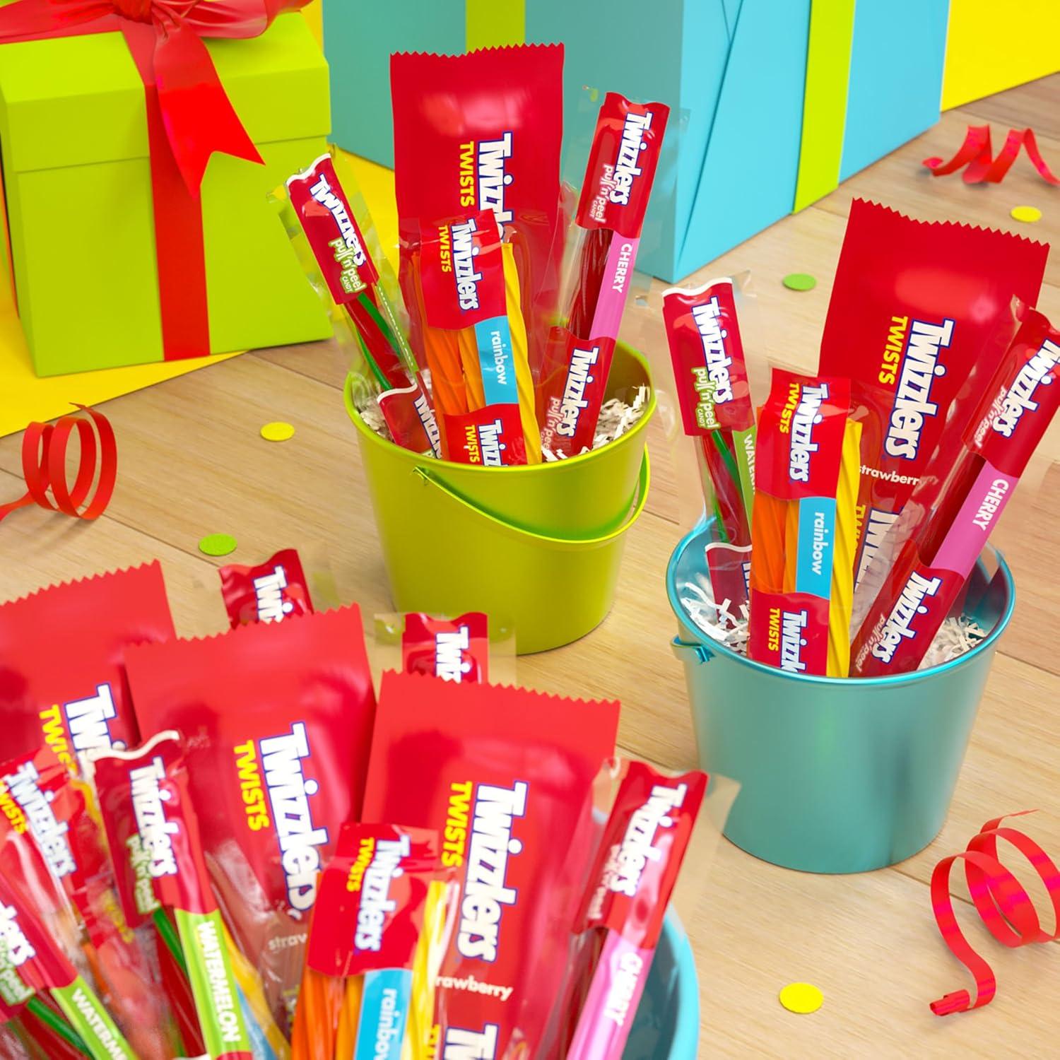 imageTWIZZLERS Assorted Flavored Licorice Style Candy Bulk Party Pack Halloween Candy 4634 ozAssorted