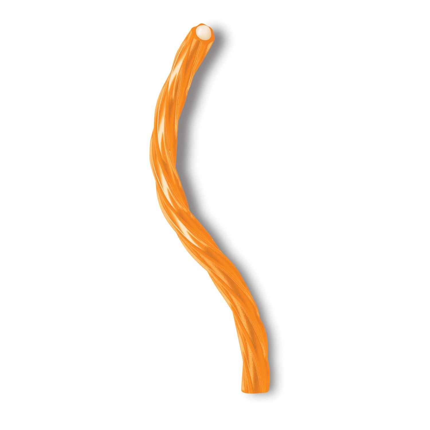 imageTWIZZLERS Filled Twists Orange Cream Pop Flavored Chewy Candy Bags 11 oz 12 CountOrange
