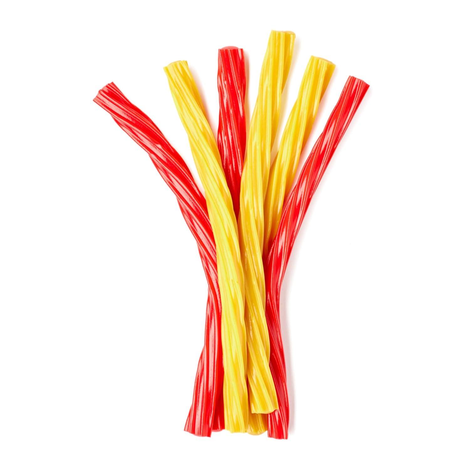 imageTWIZZLERS Filled Twists Orange Cream Pop Flavored Chewy Candy Bags 11 oz 12 CountRed