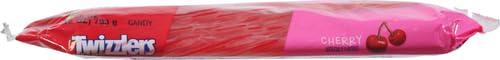 imageTWIZZLERS PULL N PEEL Cherry Flavored Licorice Style Chewy Candy Big Bag 28 ozCherry